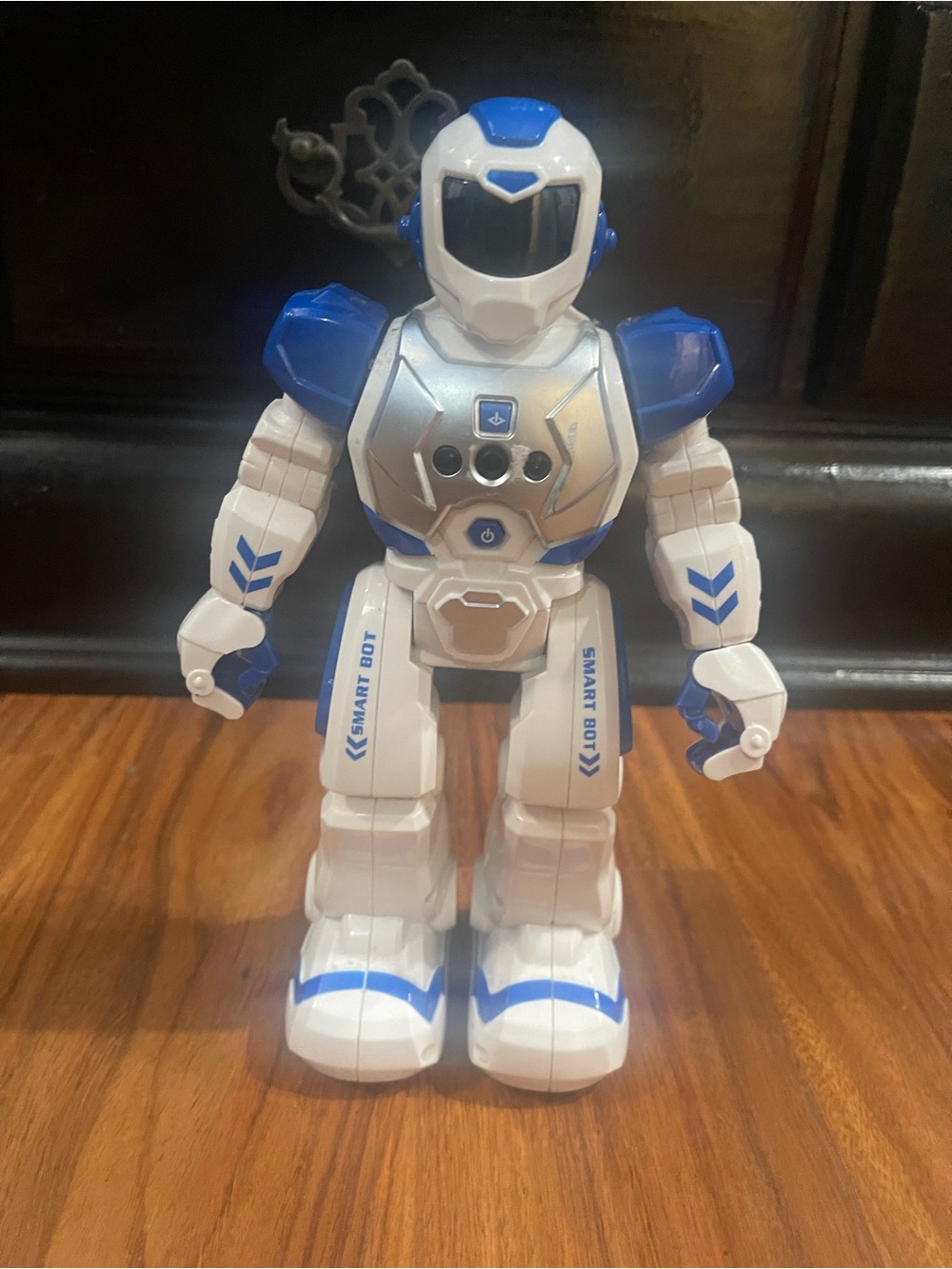 Smart Bot Action Figure - White and Blue
